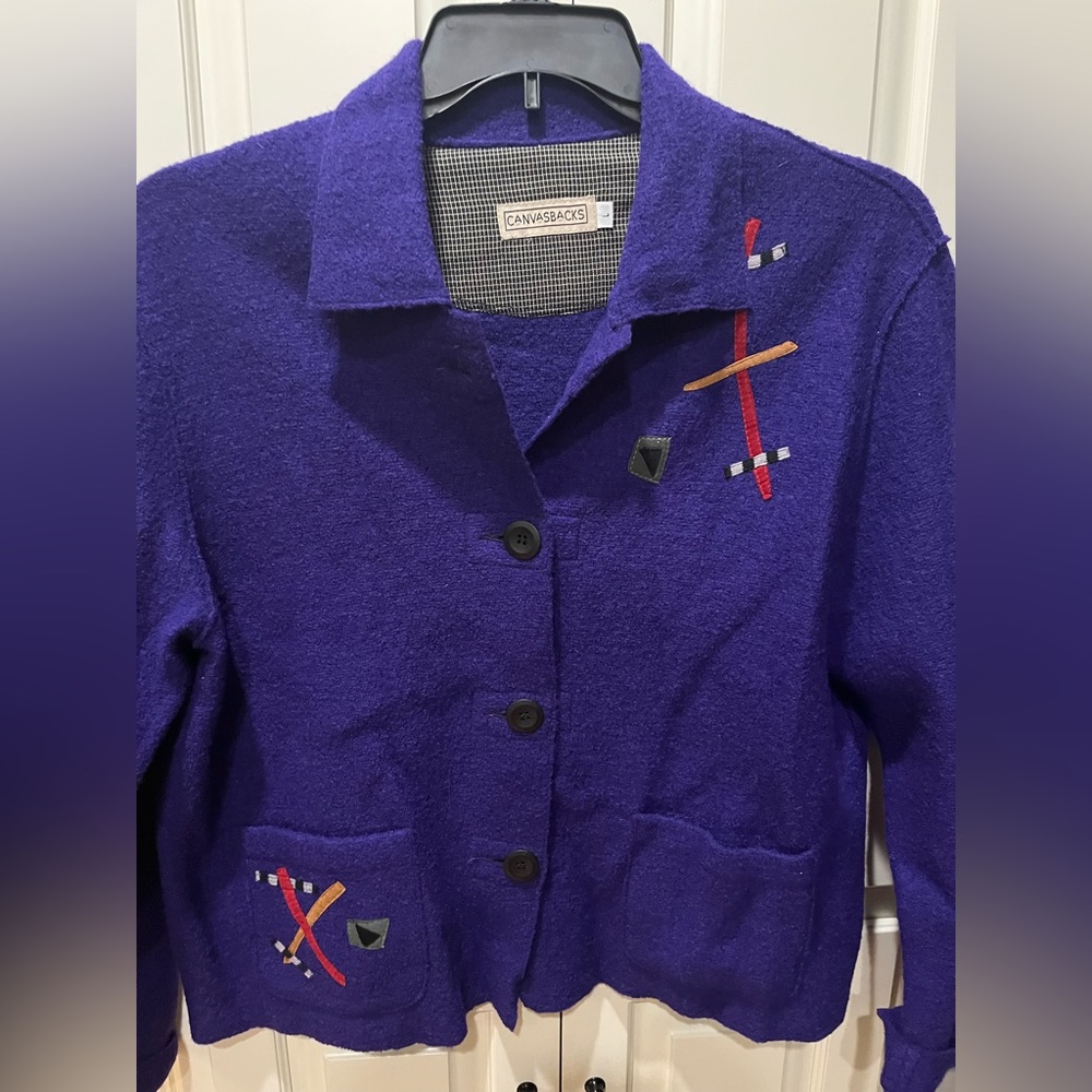 Canvas Backs Blazer
